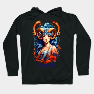 Zodiac sign Aries T-shirt Hoodie